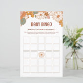 Groovy Vrijgezellenfeest Bingo Game (Staand voorkant)