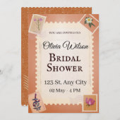 Groovy vrijgezellenfeest kaart (Voorkant / Achterkant)