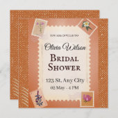 Groovy vrijgezellenfeest kaart (Voorkant / Achterkant)