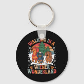 Groovy wandelen in een Wiener Wonderland Tor Sleutelhanger (Voorkant)