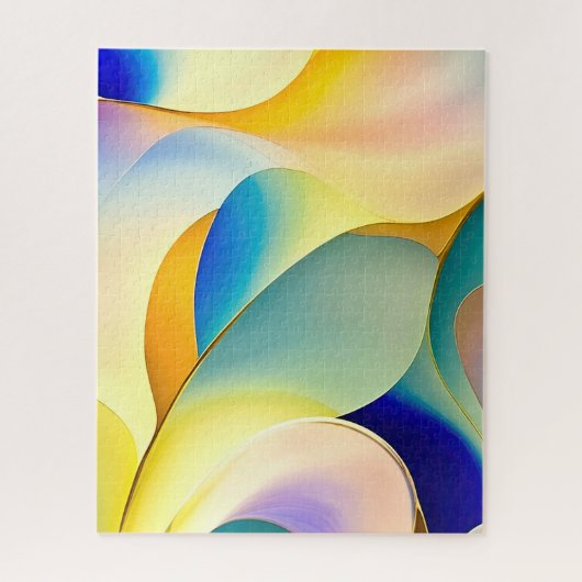 GROOVY WAVY PASTELS LEGPUZZEL (Verticaal)