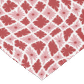 Groovy Wavy Trippy 60s Bloem Controles Rood Roze Tafelkleed (Gekanteld)