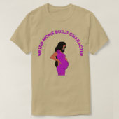 Groovy Weird Moms Build Character20 T-shirt (Design voorkant)