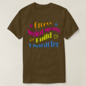 Groovy Weird Moms Build Character24 T-shirt (Design voorkant)