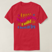 Groovy Weird Moms Build Character24 T-shirt (Design voorkant)