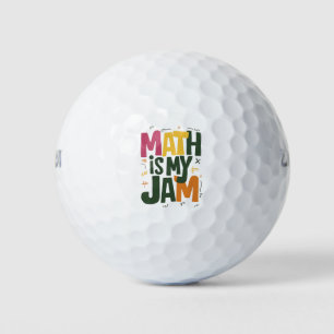 Groovy Wiskunde is mijn jam eerste dag terug naar Golfballen