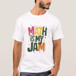 Groovy Wiskunde is mijn jam eerste dag terug naar  T-shirt<br><div class="desc">Groovy Wiskunde is mijn jam eerste dag terug naar school Wiskunde docenten</div>