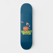 GROOVY WITCH grappige Halloween heks Persoonlijk Skateboard (Voorkant)