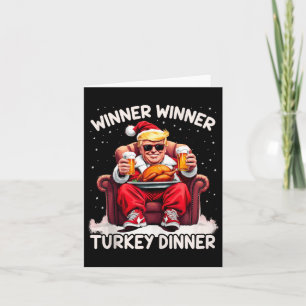 Groovy Xmas Trump Winnaar Turkije Diner dan Kaart