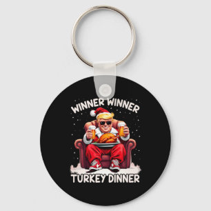 Groovy Xmas Trump Winnaar Turkije Diner dan Sleutelhanger