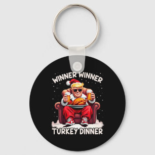 Groovy Xmas Trump Winnaar Turkije Diner dan Sleutelhanger