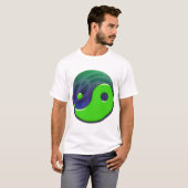 Groovy Yin-Yang T-shirt (Voorkant volledig)