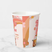 Groovy Young Wild en Three Pink Peach Van Daisy Papieren Bekers (Links)