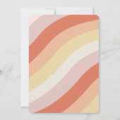 Groovy Young Wild & Three 3rd Birthday Kaart (Achterkant)