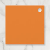 Groovy Ze is klaar om uit te barsten Persimmon Mos Bedankjes Labels (Achterkant)