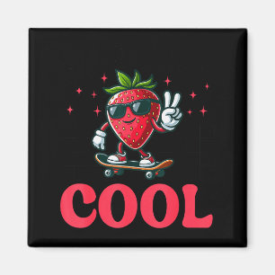 Groovy Zo Berry Cool Fruit Liefhebber Aardbeien Se Magneet