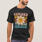 Groovy Zomer Familie Vakantie Hawaï Strand Goed VI T-shirt (Voorkant)