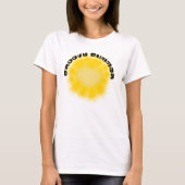 Groovy Zomer T-shirt (Voorkant)
