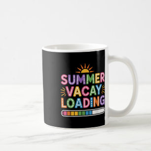 Groovy Zomer Vakantie Lading Teacher Week Laatste  Koffiemok