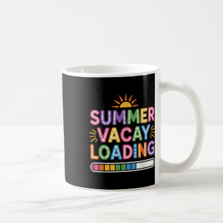 Groovy Zomer Vakantie Lading Teacher Week Laatste Koffiemok