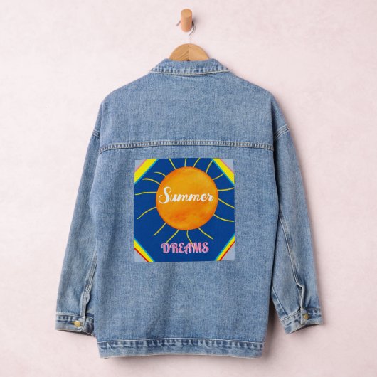 Groovy zomerdromen denim jacket (Hangar)