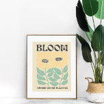 Groovy Zonnebloemen "Bloei waar je bent geplant" Poster<br><div class="desc">Breng zon en positiviteit in uw ruimte met dit Groovy Zonnebloemen "Bloom Where You're Planted" Poster. Met levendige retro zonnebloemen, gedurfde jaren '70-stijl typografie, en een groovy kleurenpalet van warm geel, sinaasappels en aardse bruin, dit poster is een vrolijke dagelijkse herinnering om te gedijen waar het leven je brengt. Het...</div>
