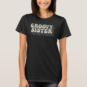 Groovy Zuster 70s Aesthetische Nostalgia Retro 197 T-shirt