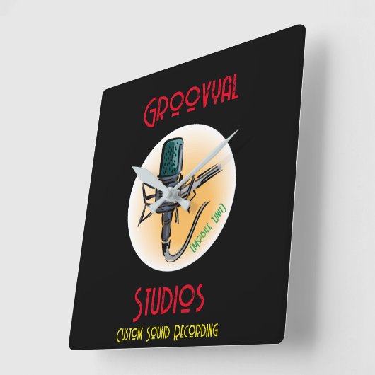 Groovyal Studios T-Shirt Vierkante Klok (Hoek)