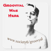 Groovyal was hier Stickers (Voorkant)