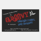 Groovyale Sticker (Voorkant)