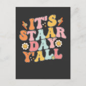 Groovy's testdag op straat uitnodiging briefkaart (Voorkant)