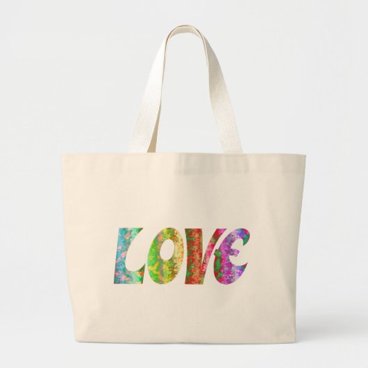 GROOY LOVE GROTE TOTE BAG (Voorkant)