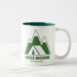 Gros Morne National Park Bergen Kamperen Tweekleurige Koffiemok