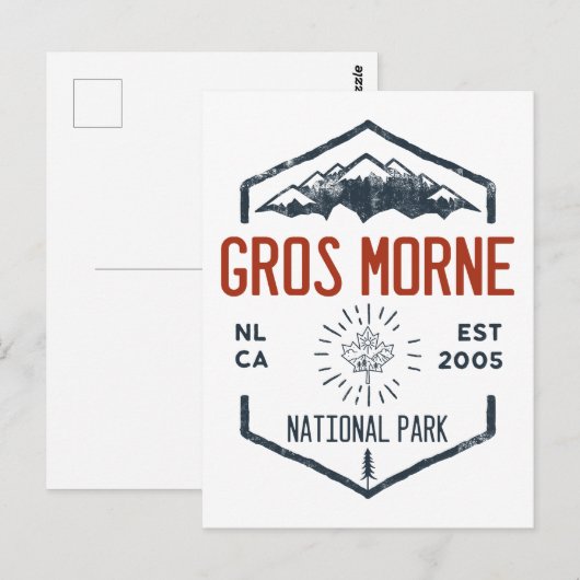 Gros Morne National Park Canada  Briefkaart (Voorkant / Achterkant)