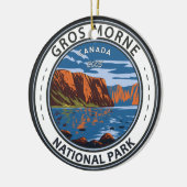 Gros Morne National Park Canada Travel Art  Keramisch Ornament (Links)