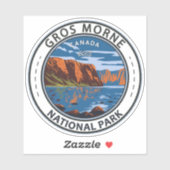 Gros Morne National Park Canada Travel Art  Sticker (Vel)