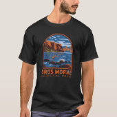 Gros Morne National Park Canada Travel Art  T-shirt (Voorkant)