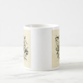 Grosbeak met roos, Amerikaanse vogels Koffiemok (Center)