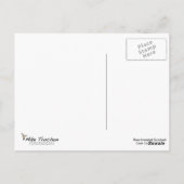 Grosbeak - met Roos gerasterd IV Briefkaart (Achterkant)