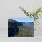 Grose vallei in de buurt van Blackheath Folie Feestdagen Briefkaart (Staand Voorkant)