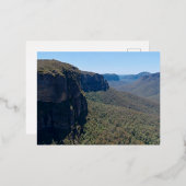 Grose vallei in de buurt van Blackheath Folie Feestdagen Briefkaart (Voorkant / Achterkant)