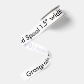 Grosgrain lint 10 yard klos 1,5” breedte (Achterkant)