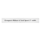Grosgrain lint 6 Yard spoel 3" breedte (Voorkant)