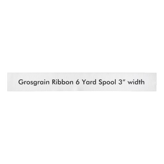 Grosgrain lint 6 Yard spoel 3" breedte (Voorkant)