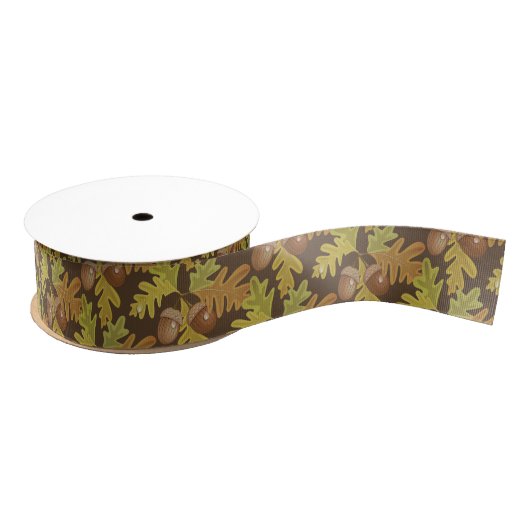 Grosgrain lint-herfst eikel lint (Spoel)