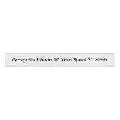 Grosgrain Ribbon 10 Yard Spool 3" breedte Grosgrain Lint (Voorkant)