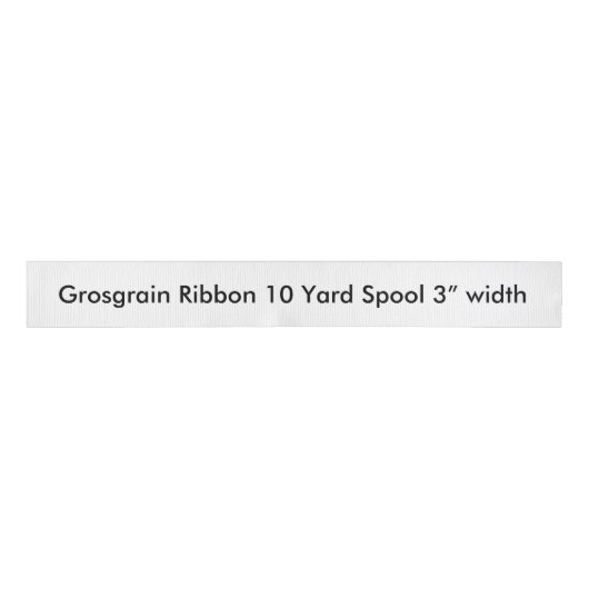 Grosgrain Ribbon 10 Yard Spool 3" breedte Lint (Voorkant)