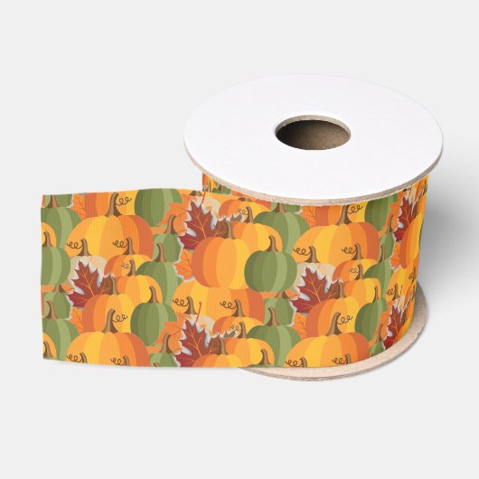 Grosgrain Ribbon — Autumn Harvest Lint (Spoel)