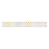 Grosgrain Ribbon-Gold Stars Grosgrain Lint (Voorkant)