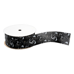 Grosgrain Ribbon-Halloween Bats Lint